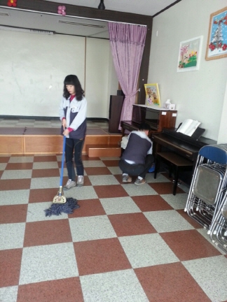 성로원 방문 청소 봉사활동